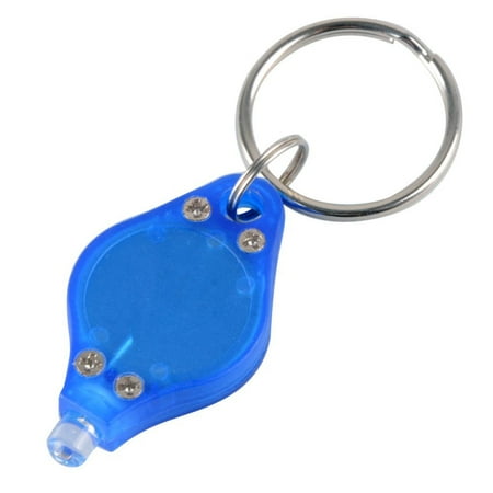 Aluminum Alloy Mini LED Camping Flashlight Torch Keyring Keychain BS